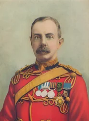 Brevet Lieutenant-Colonel H. C. O. Plumer. Kommandant in Tull, Rhodesien