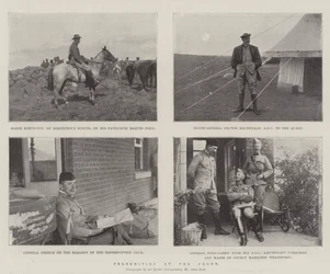 Berühmtheiten an der Front