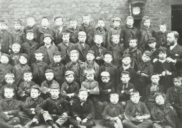Chaucer Street School: Jungengruppe, 1895