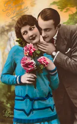 Edwardianische Postkarte