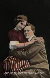 Umarmendes Paar