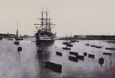 Eingang zum Hafen von Portsmouth