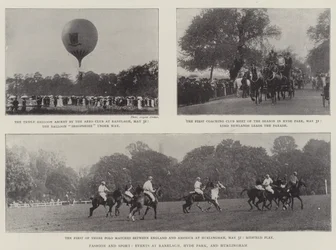 Mode und Sport, Veranstaltungen in Ranelagh, Hyde Park und Hurlingham
