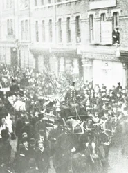 Trauerzug von Charles Haddon Spurgeon, West Norwood, London, 1892