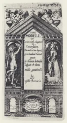G. Boccaccio, Das Modell des Witzes, Decameron, T. Cotes für B. Allen und W. Hope 1634 (s/w Foto)