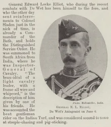 General E. L. Elliot, Gegner von De Wet am 6. Juni