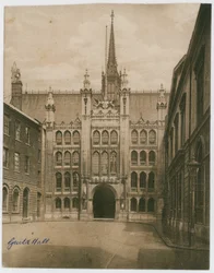 Guildhall, London. Viktorianische Fotografie
