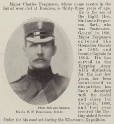 Major C F Fergusson, DSO