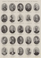 Mitglieder des Unterhauses, die im letzten Parlament nicht saßen