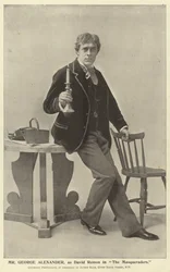 Mr George Alexander als David Remon in The Masqueraders