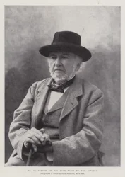 Mr Gladstone bei seinem letzten Besuch an der Riviera