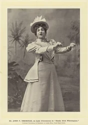 Mr John F Sheridan als Lady Fitzwarren in Dandy Dick Whittington