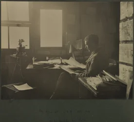 Mein Büro im GHQ, 1917-18