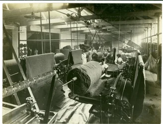 Nadelfilzraum, Long Meadow Mühle, 1923