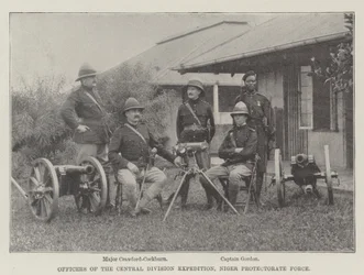 Offiziere der Central Division Expedition, Niger Protectorate Force