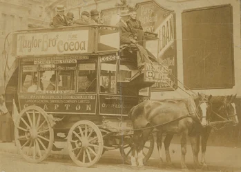 Omnibus und Fahrer