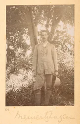 Porträt von Richard Meinertzhagen von Bailey, in indischen Fotografien von F.M. Bailey 1900-03