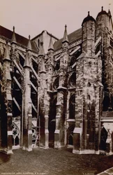 Postkarte von Westminster Abbey