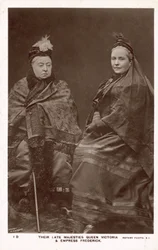 Königin Victoria, Kaiserin Friedrich