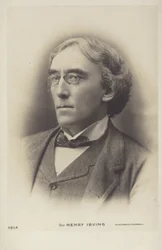 Sir Henry Irving, englischer Bühnenschauspieler