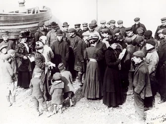 Suffragetten in Hastings, 1908