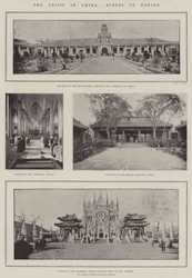 Die Krise in China, Szenen in Peking