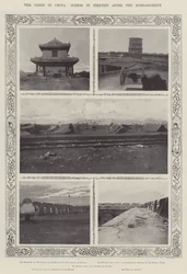 Die Krise in China, Szenen in Tientsin nach der Bombardierung