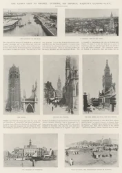 Der Besuch des Zaren in Frankreich, Dünkirchen, die Landestelle seiner kaiserlichen Majestät