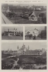 Die Glasgow Industrial Exhibition, eröffnet am 2. Mai