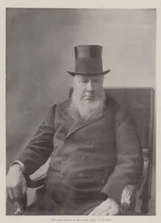 Das neueste Porträt von Herrn Kruger, aufgenommen in Den Haag