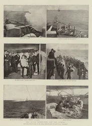 Die Marine-Manöver und die Kamera