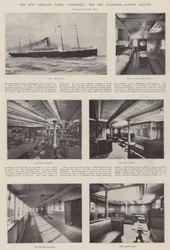 Der neue Leyland-Liner, Devonian, für den Liverpool-Boston-Dienst