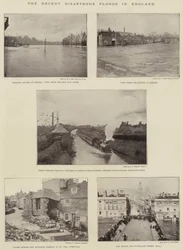 Die jüngsten verheerenden Überschwemmungen in England