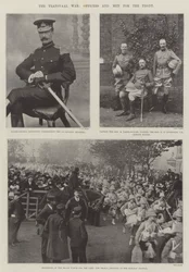 Der Transvaal-Krieg, Offiziere und Männer für die Front