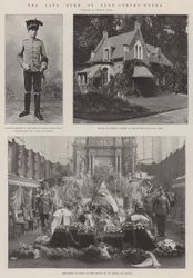 Der verstorbene Herzog von Sachsen-Coburg-Gotha