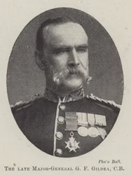 Der verstorbene Generalmajor G. F. Gildea, CB
