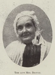 Die verstorbene Mrs Brough