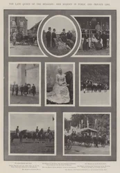 Die verstorbene Königin der Belgier, Ihre Majestät im öffentlichen und privaten Leben