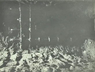 Tower of London, Tower Hill: unterirdische Gänge, 1899