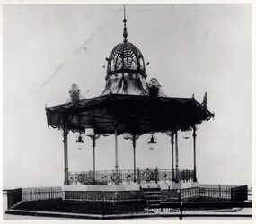 Ornamentaler Musikpavillon im East End Park, Leeds