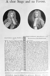 Eine klare Bühne und keine Gunst, 1730
