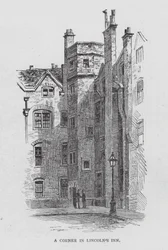 Eine Ecke in Lincoln