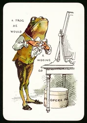 Ein Frosch wollte freien gehen