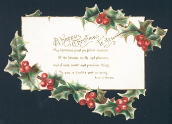 Fröhliche Weihnachten für dich - Weihnachtskarte