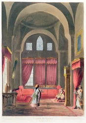 Eine Dame in Kairo, 1802