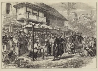 Eine Tigerhochzeit in Coorg, Indien