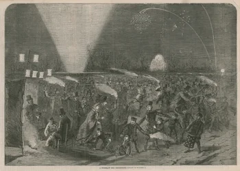 Eine Nacht auf der Serpentine, Hyde Park, London