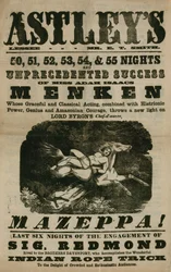 Werbung für Astley