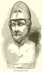 Antike Büste des Perikles