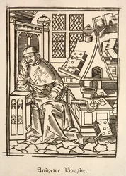 Andrew Boorde, englischer Reisender, Arzt und Autor